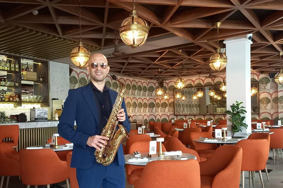 Saxofonista para eventos