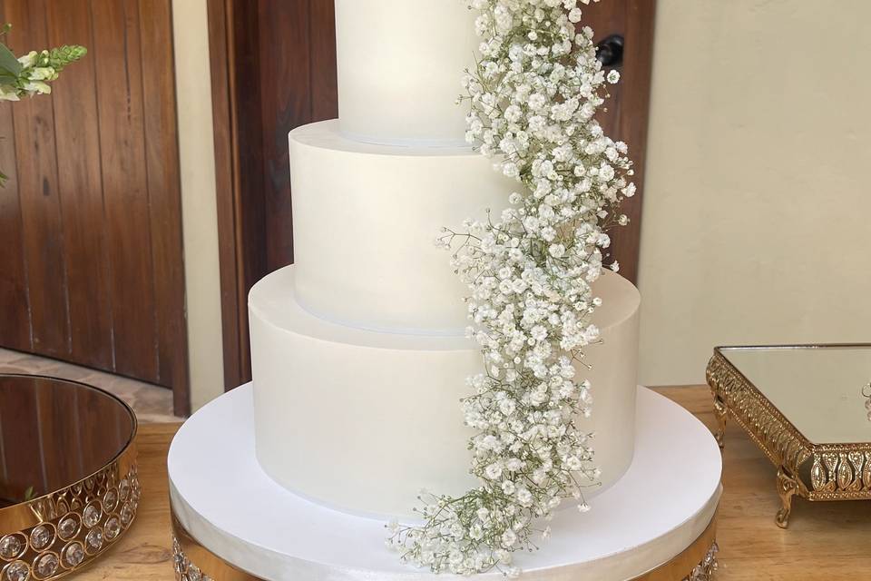 Torta en ganache con gypso