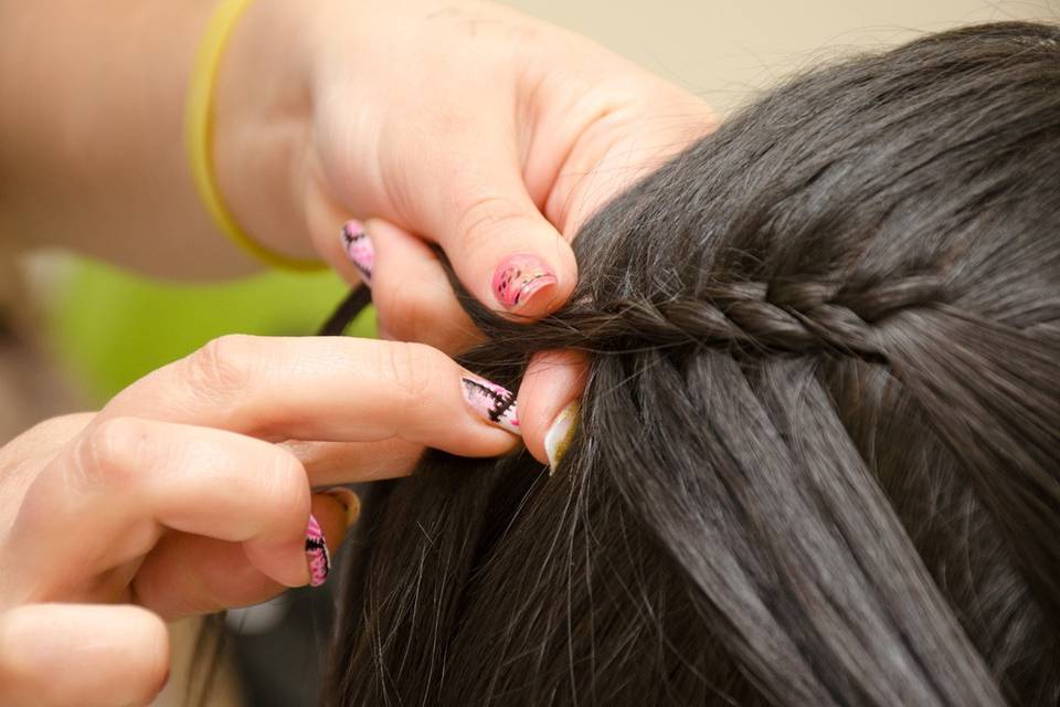 Trenza novia