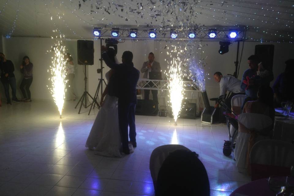 Polvora electrica en bodas