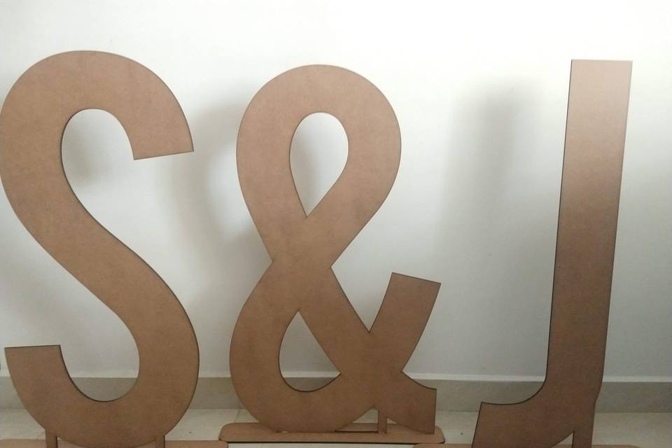 Letras en Mdf