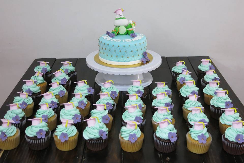 Torta y cupcakes