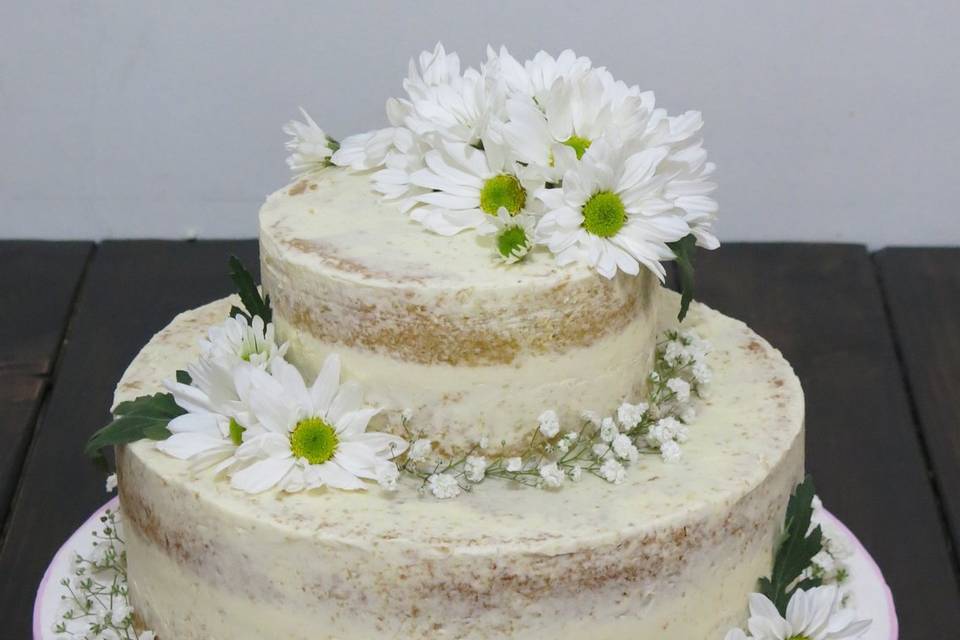 Naked cake