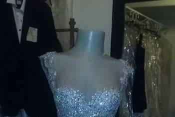 Vestidos brillantes