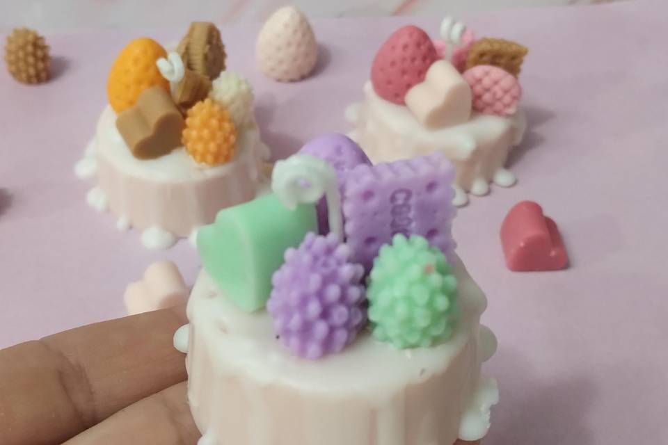 Vela mini cake