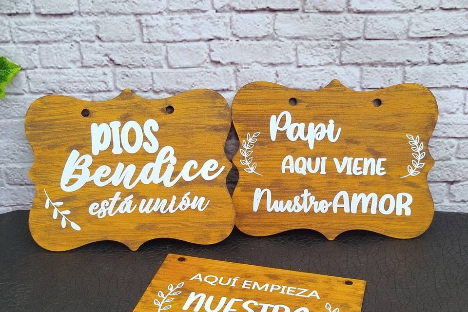 Carteles para pajecito