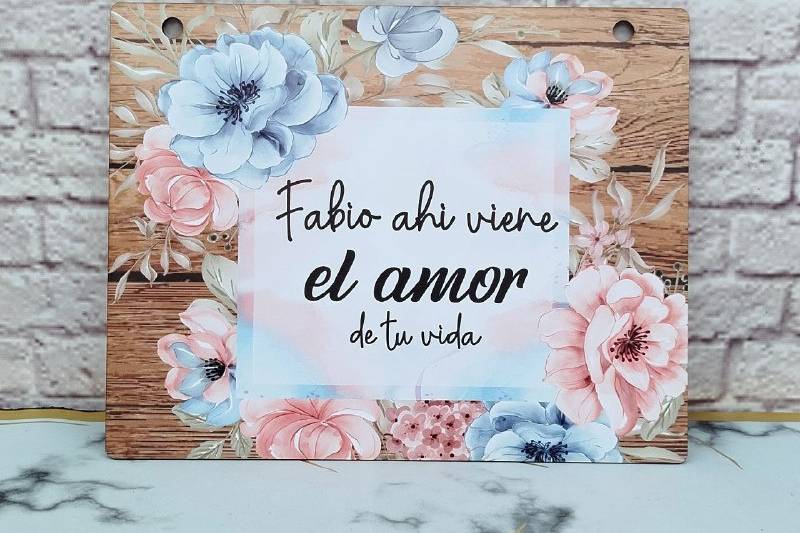 Cartel para pajecito
