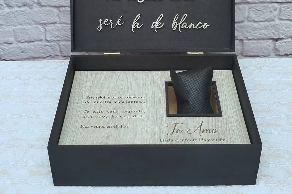 Caja para reloj de compromiso