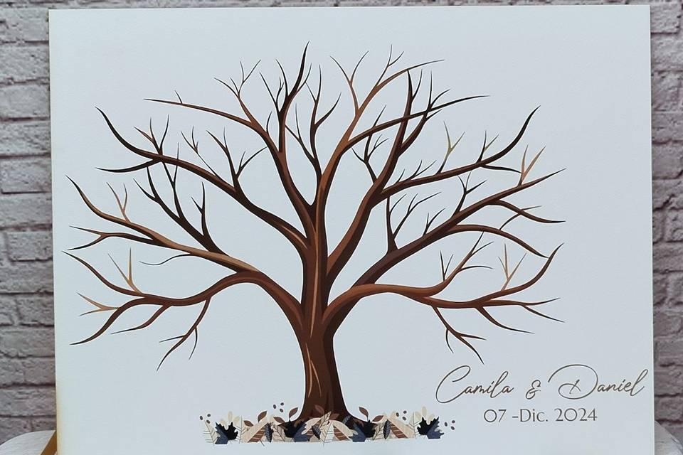 árbol de huellas