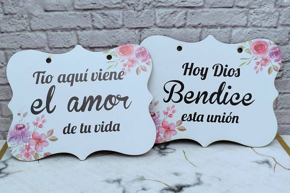 Carteles para pajecitos
