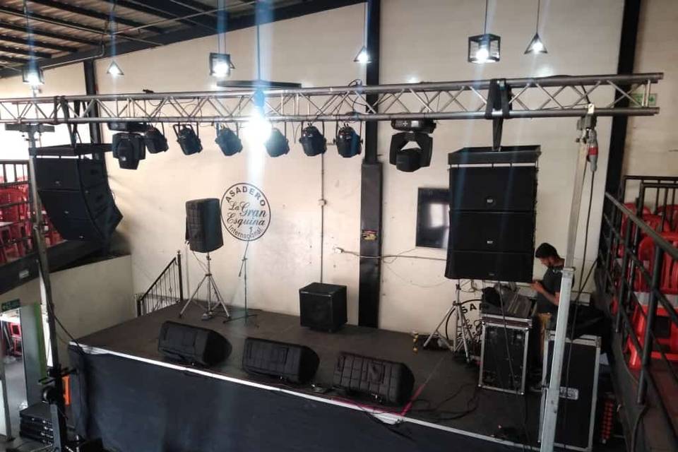 Luces y sonido