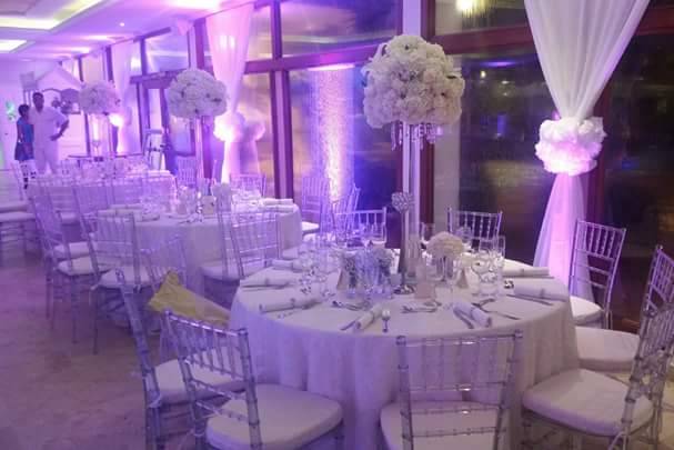 Bodas nocturnas elegantes