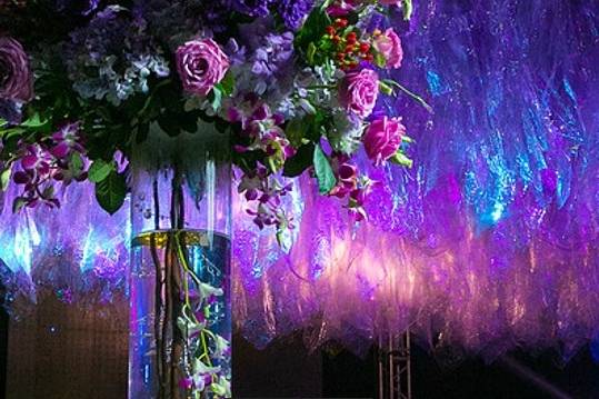 Renta de mobiliario y luces para evento