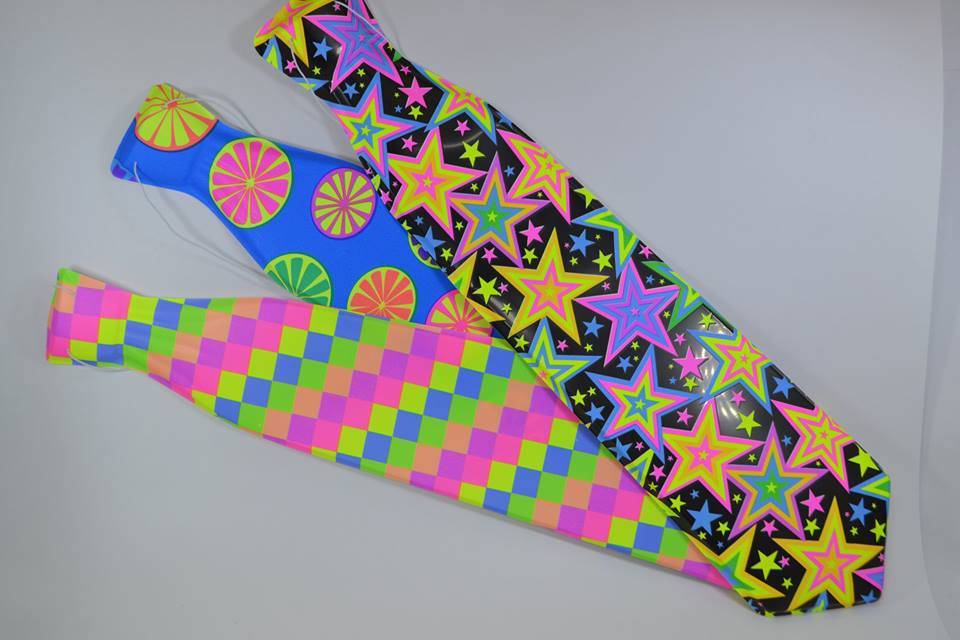 Corbata Neon Larga