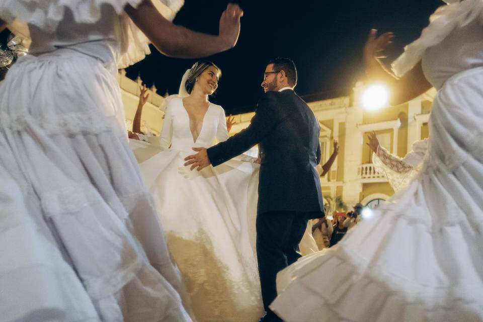 Caribe. Boda en Cartagena