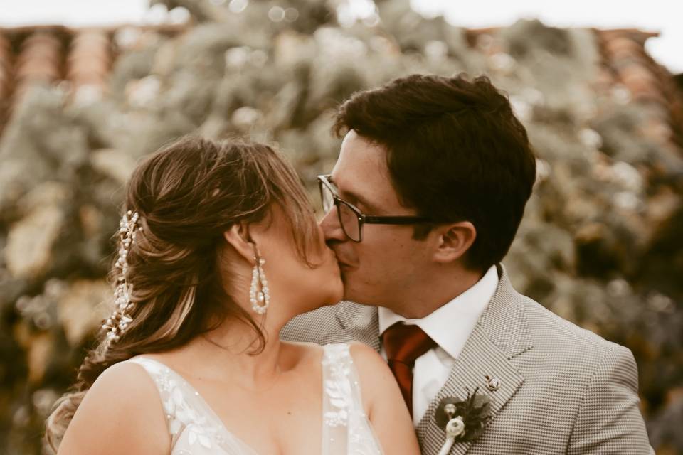 Besos antes de la boda