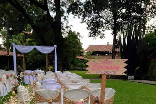 Altar para su boda