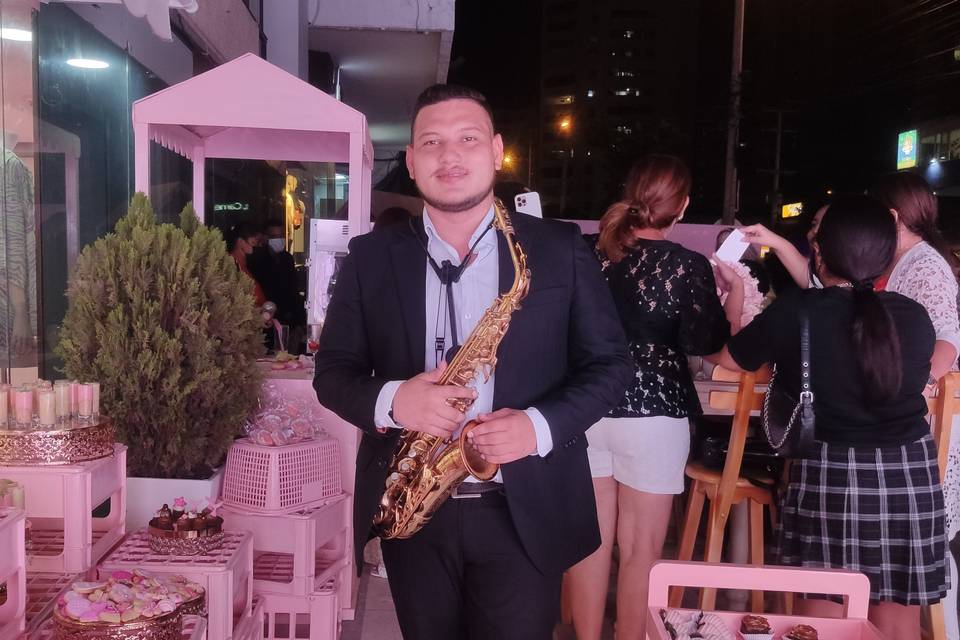 Saxofonista para coctel