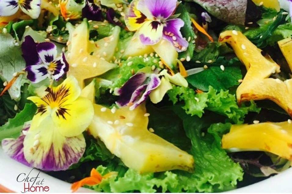 Ensalada de flores