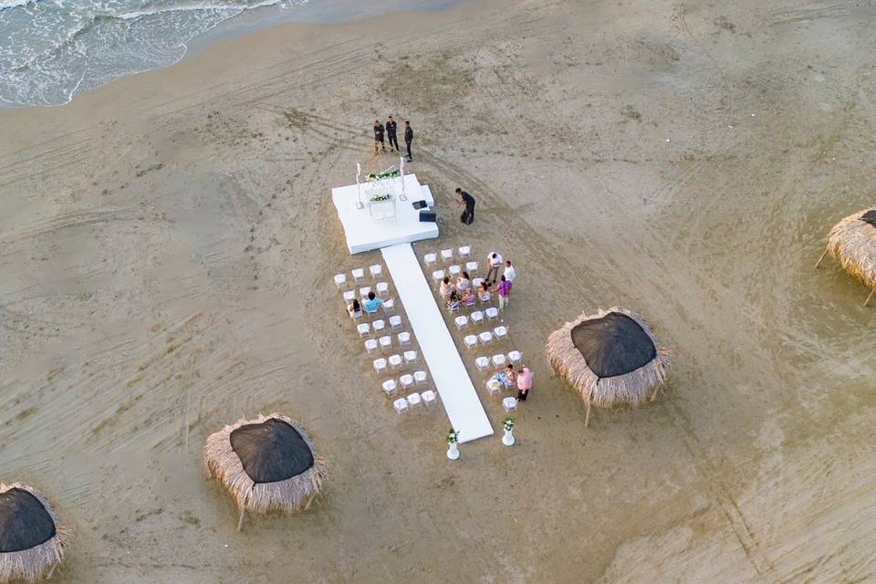 Boda de playa