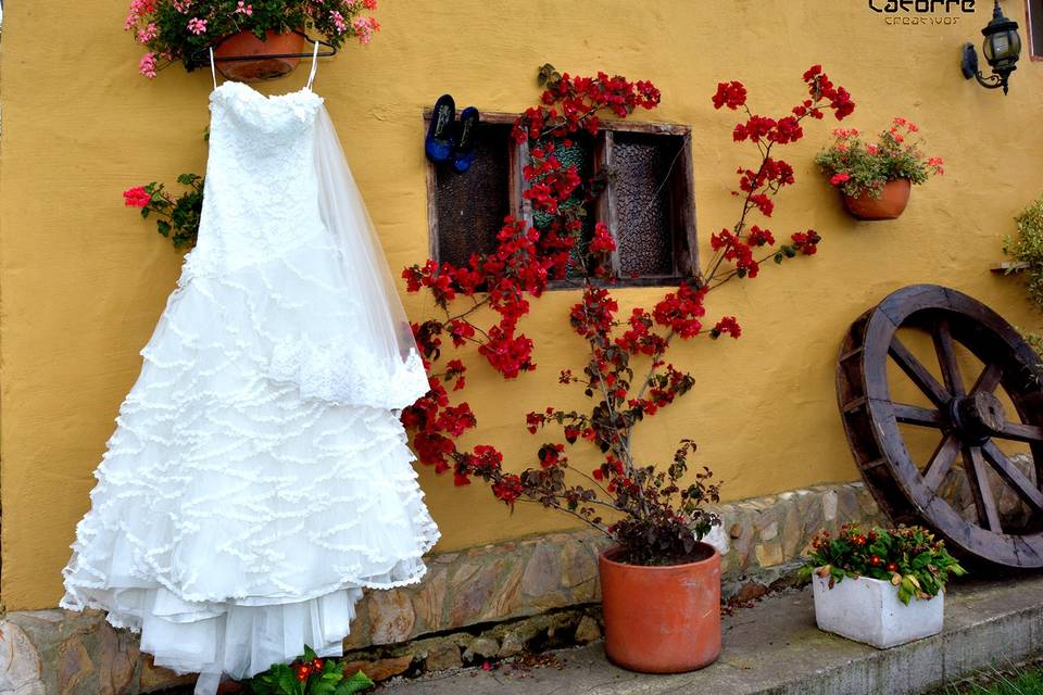 Vestido en espera