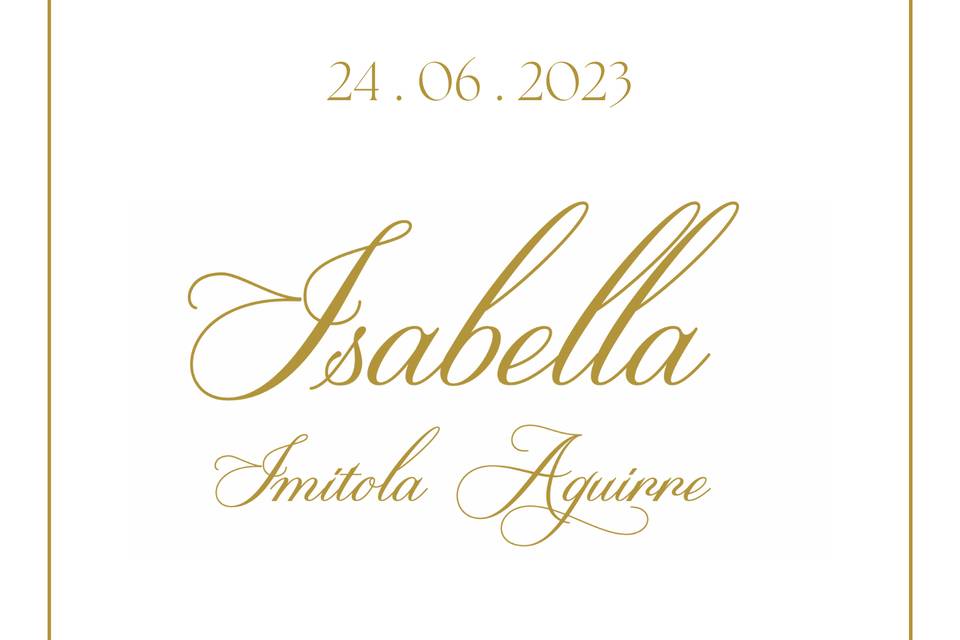 Save the date Isabella 15 años
