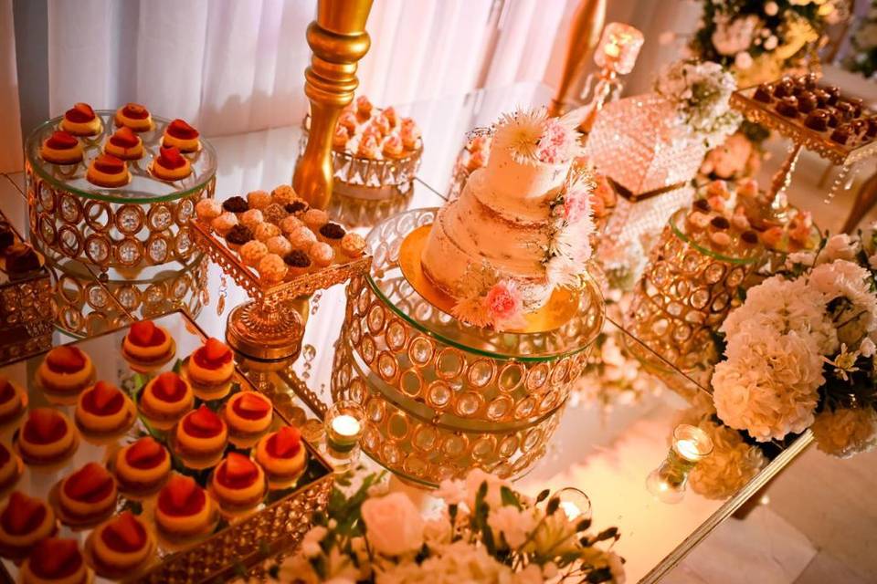 Mesa de postres boda