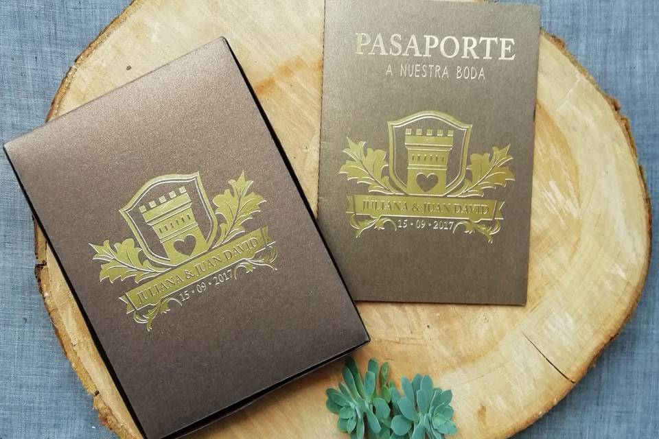 Pasaporte cajita