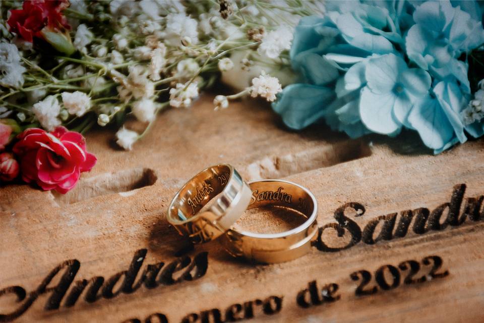 Anillos de boda