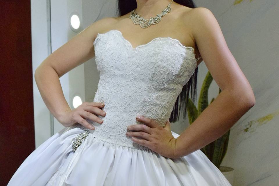 Vestido romántico