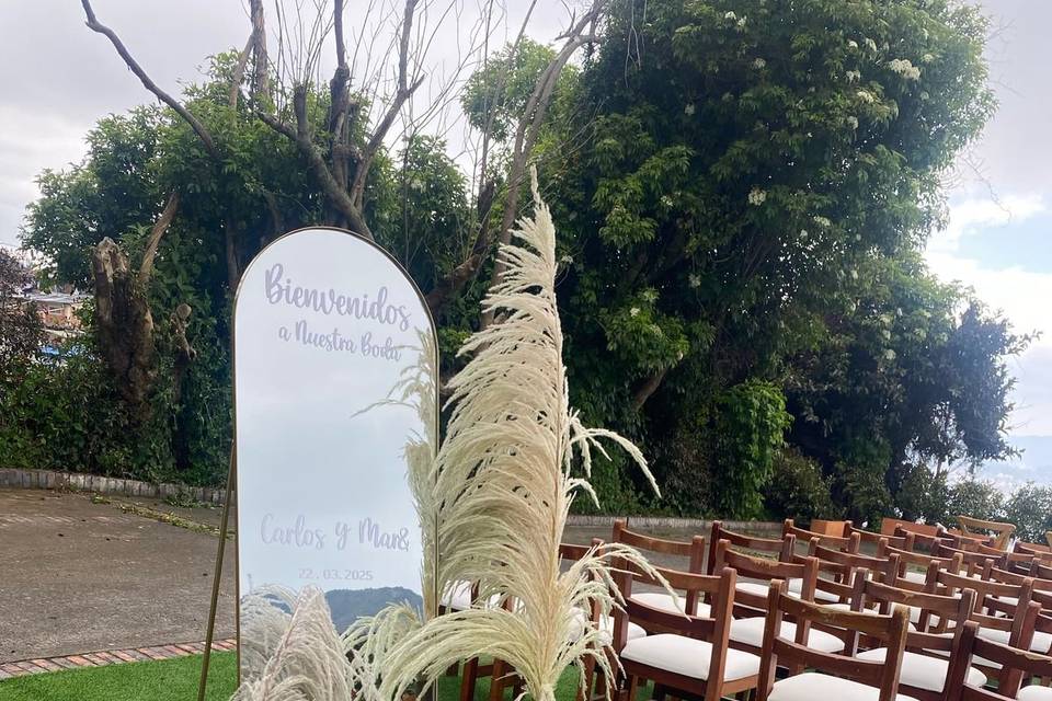 Boda valle arriba