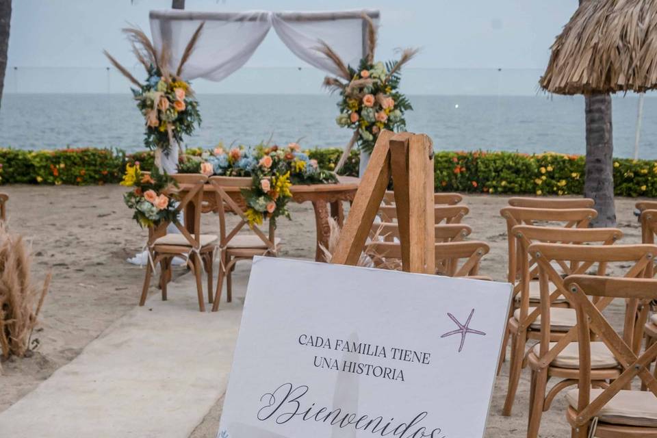 Bodas en la playa