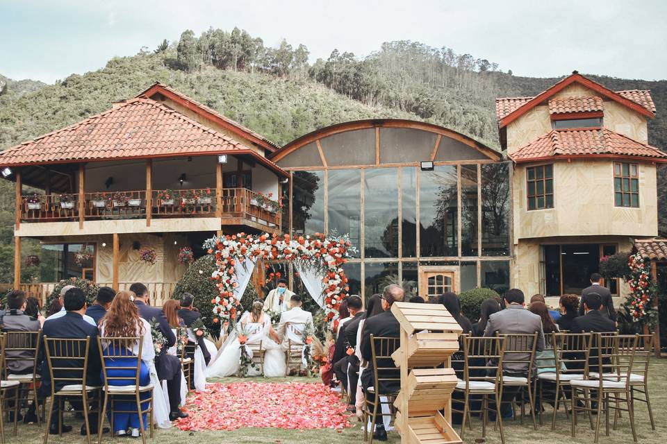 Ceremonia al aire libre