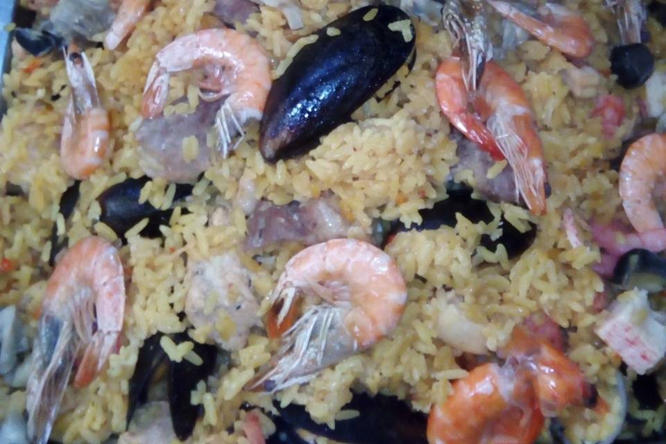 Paella valenciana