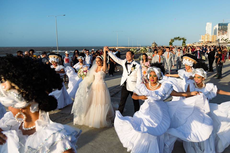 Ceremonia baluarte Cartagena