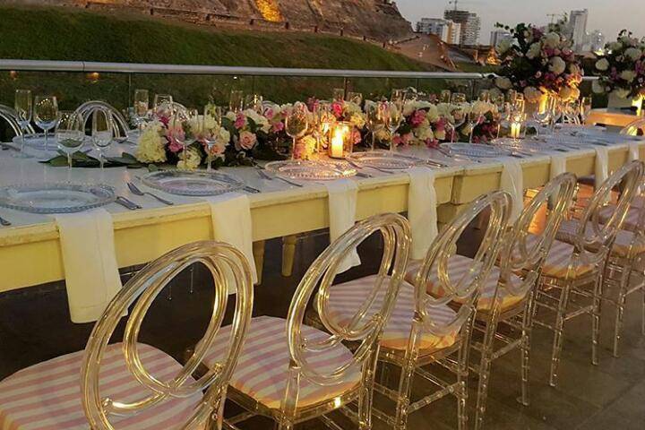 Boda frente castillo Cartagena