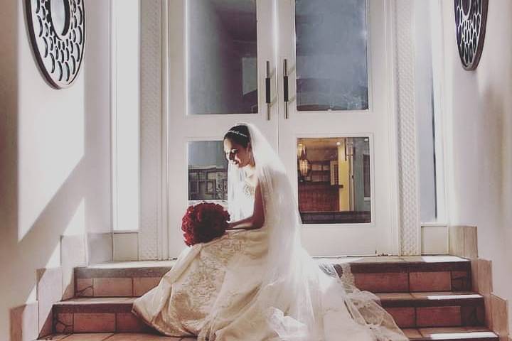 Fotografía de la novia