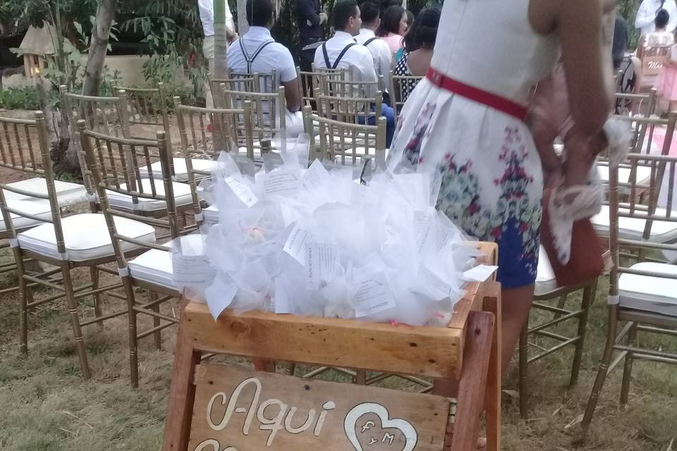 Letrero de celebración