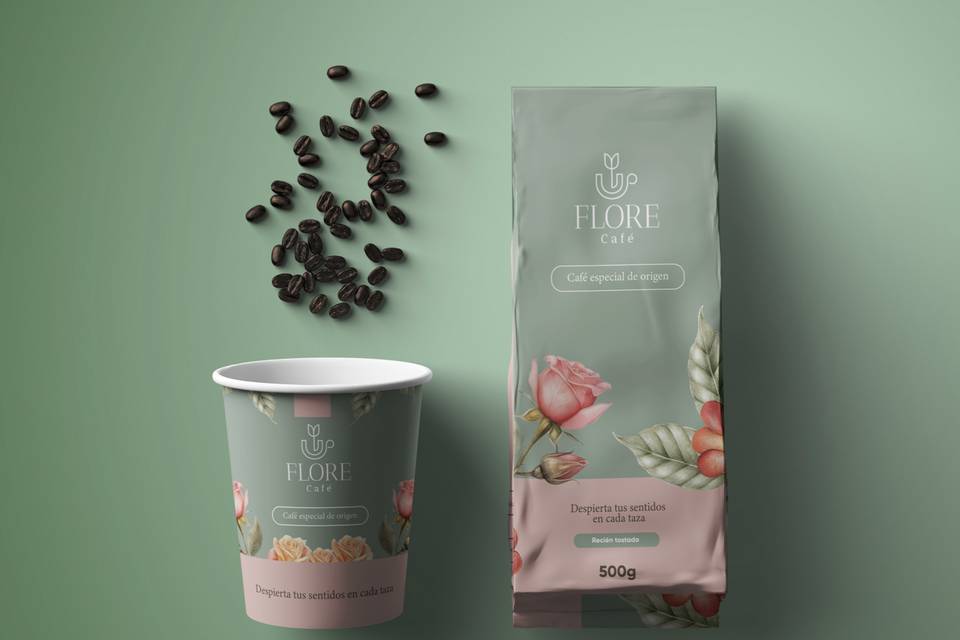 Café de especialidad flore