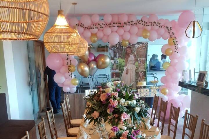 Cena 15 años