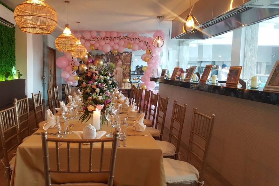Cena 15 años