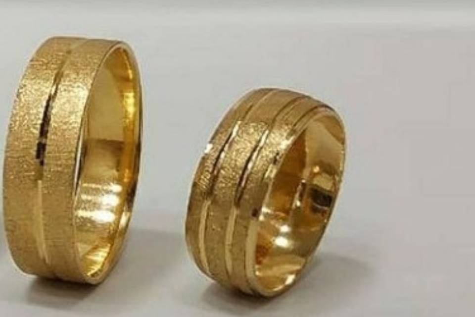 Argollas oro 18 kilates