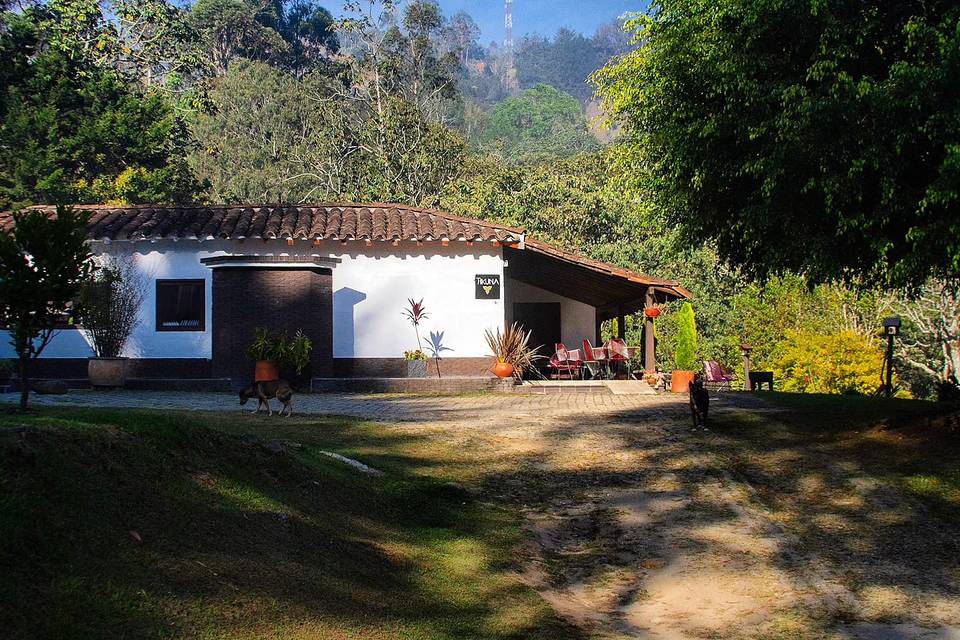 Casa en el campo para ceelebraciones