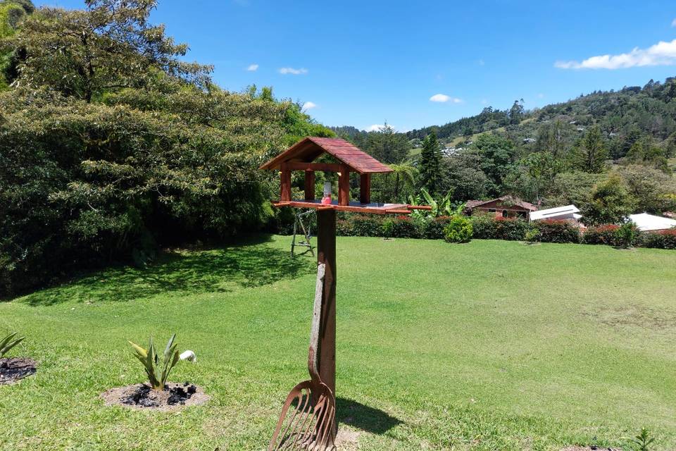 Vistas al jardín