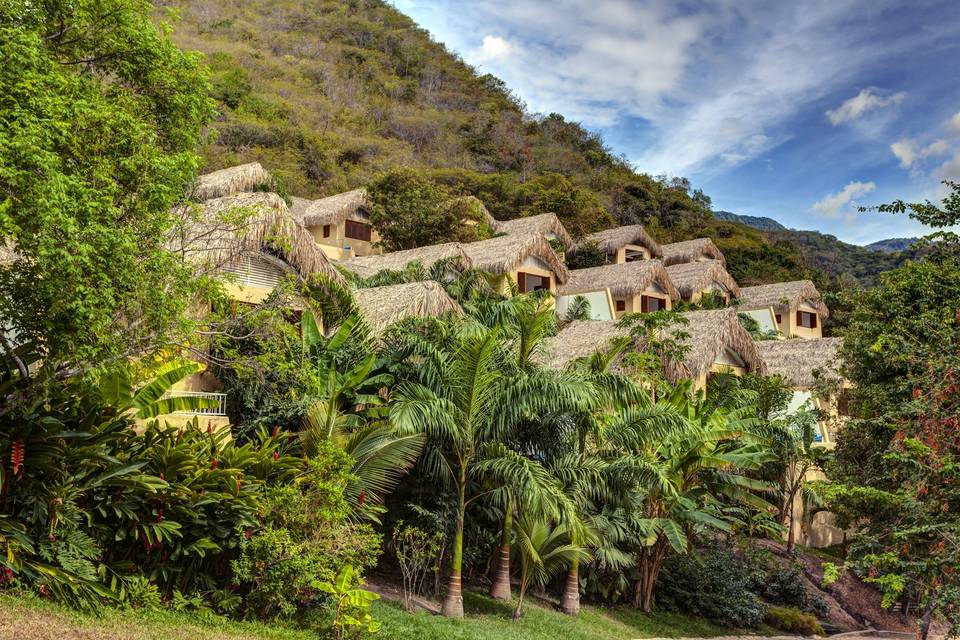 29 cabañas con piscina privada