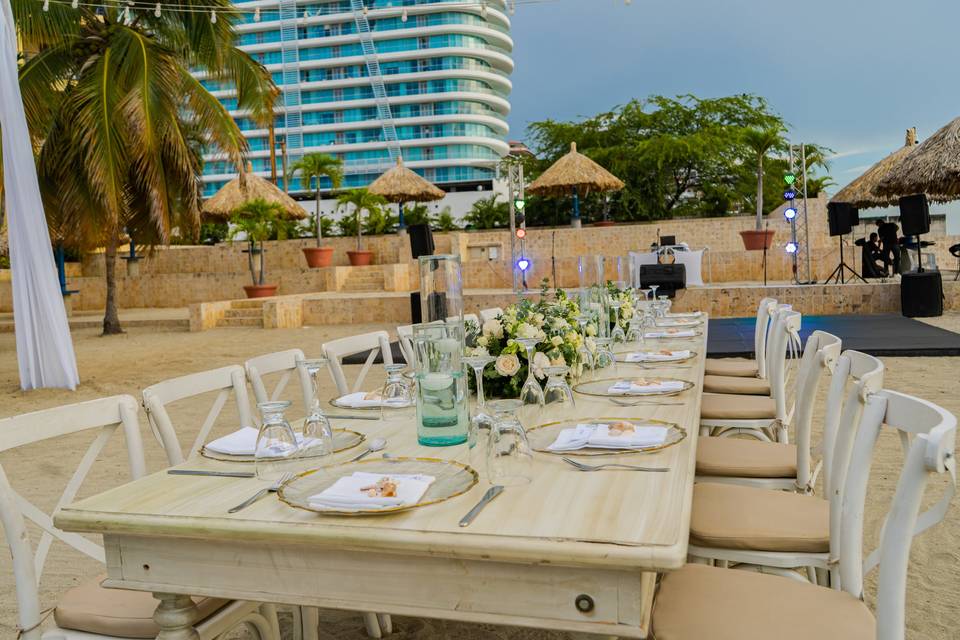 Eventos boda en playa