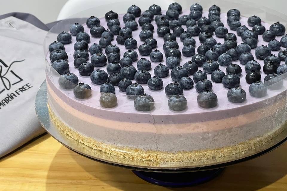 Blueberry cheese cake