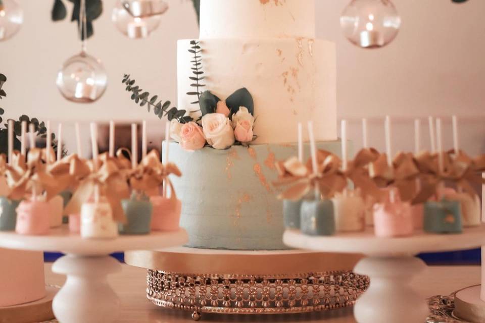 Pastel de bodas