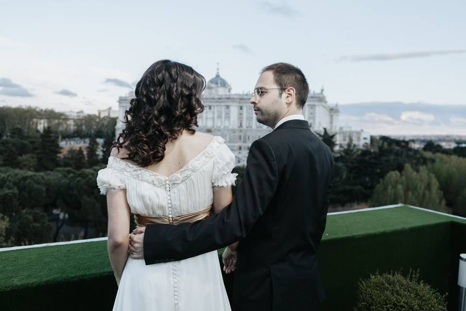 Boda en la ciudad