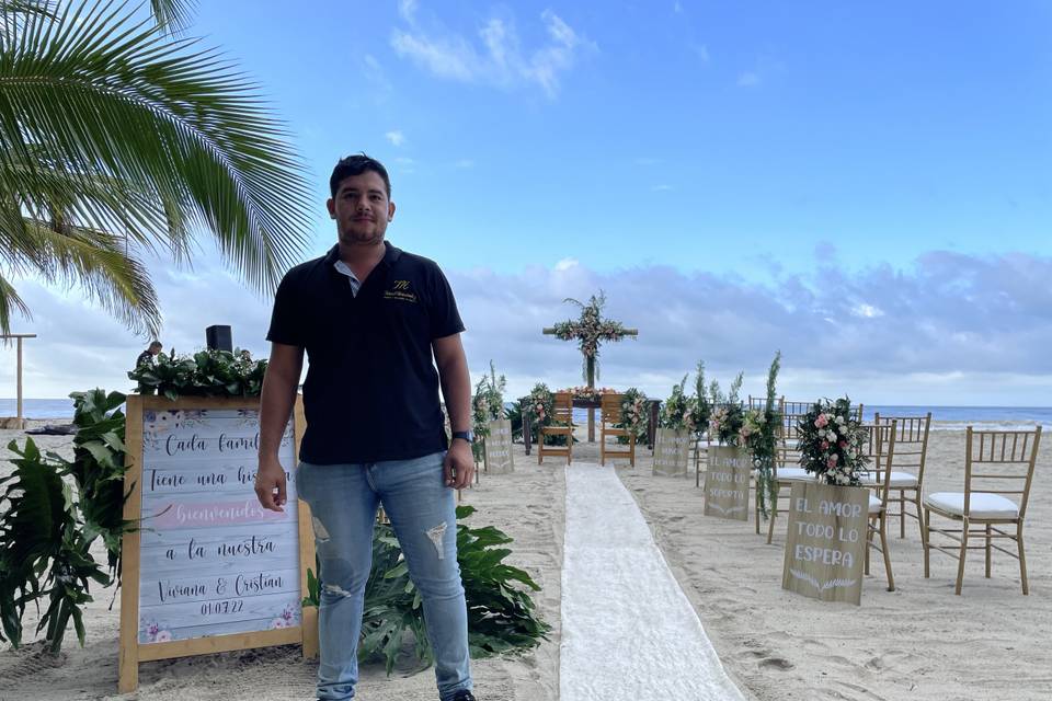 Decoración de boda en Palomino